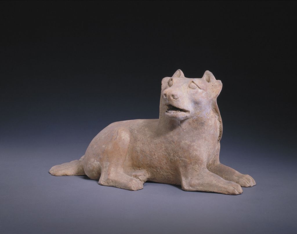 图片[1]-Pottery dog-China Archive